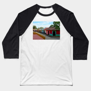 Nicaragua - Rue de Leon Baseball T-Shirt